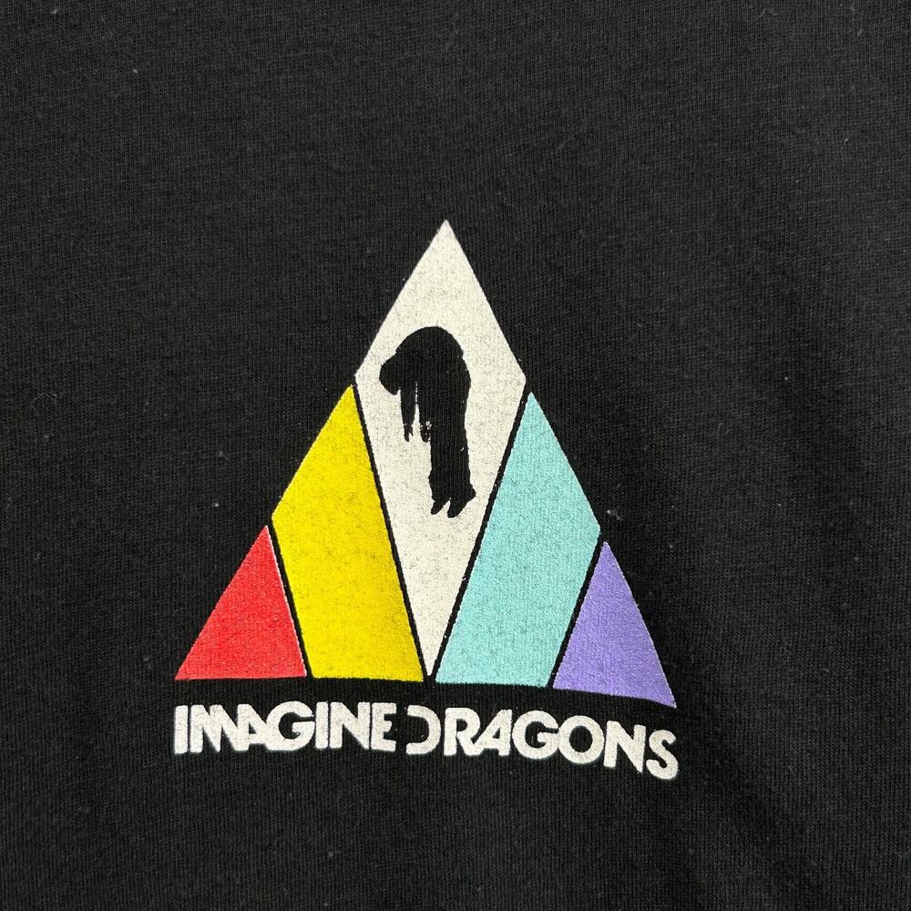 IMAGINE DRAGONS Shirt Adult M EVOLVE TOUR 2018 Pop Rock Band Concert Black